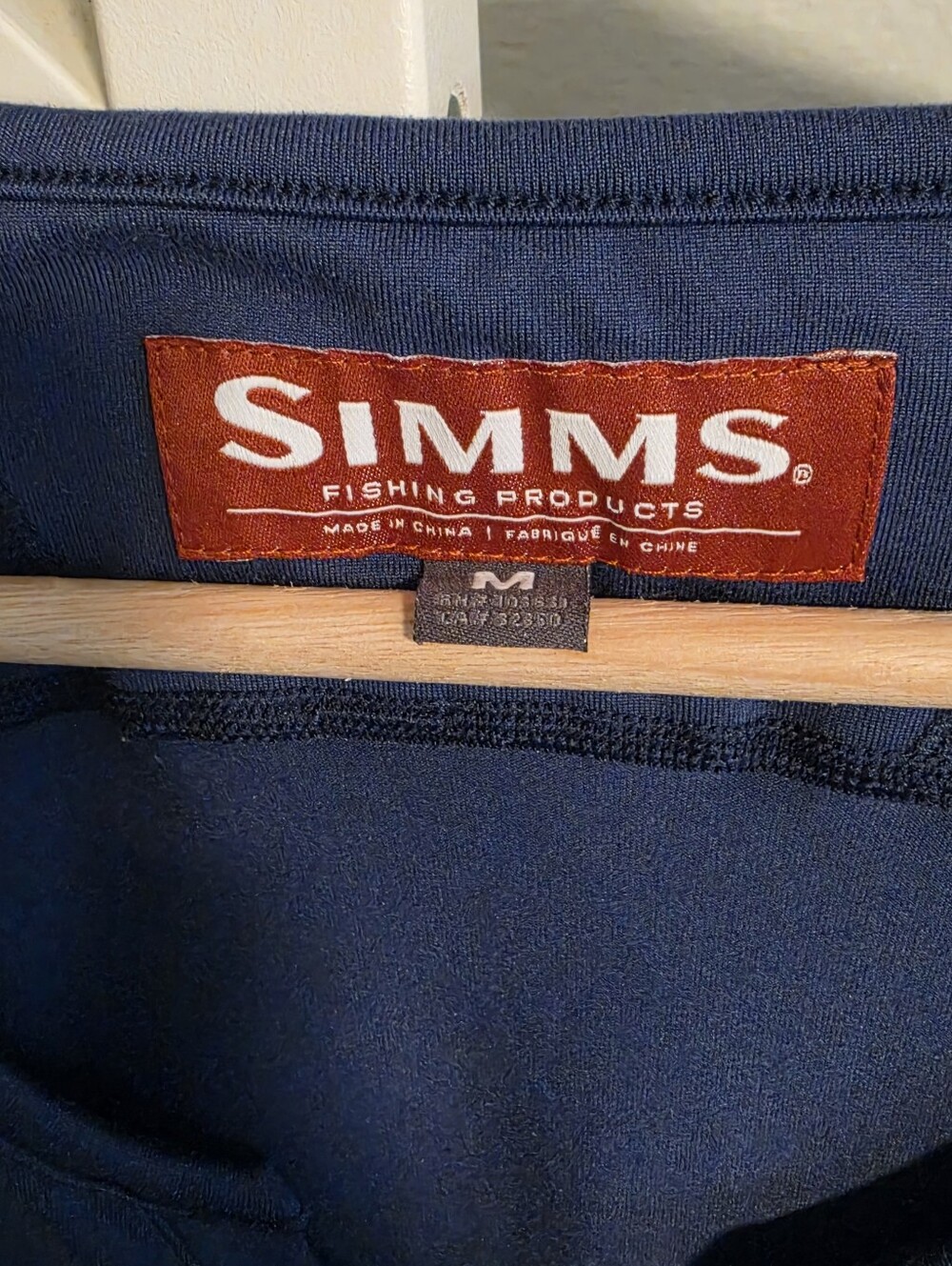 Simms Drifter Dress Medium Navy COR3 Quick Dry Gorpcore Fishing Outdoor - Picture 10 of 10